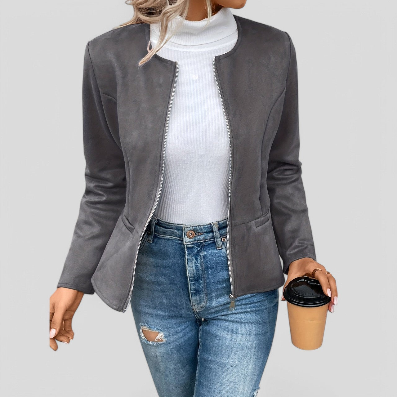 Wanda™ - Zipper Cardigan