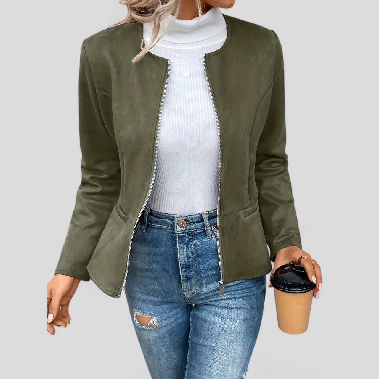 Wanda™ - Zipper Cardigan