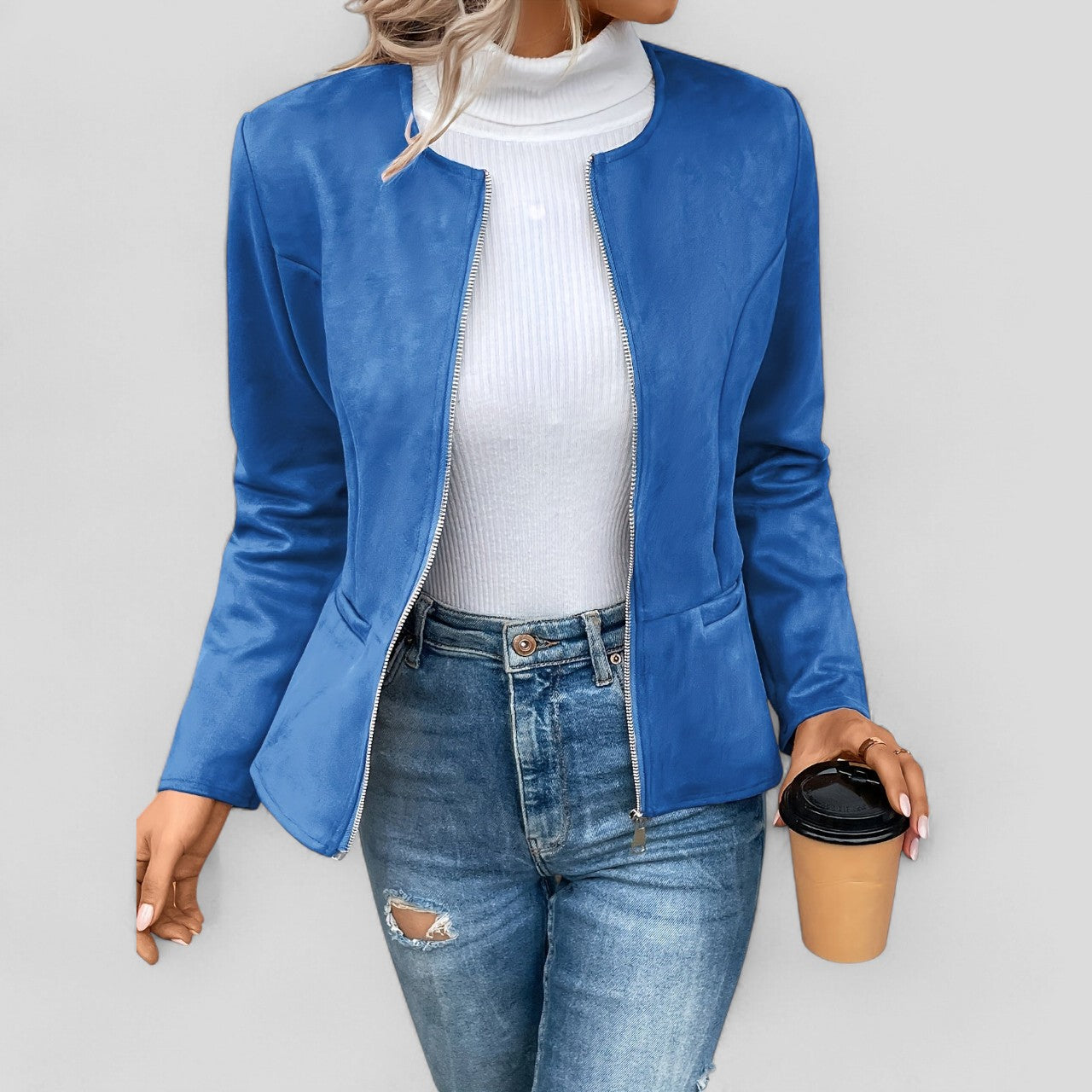 Wanda™ - Zipper Cardigan