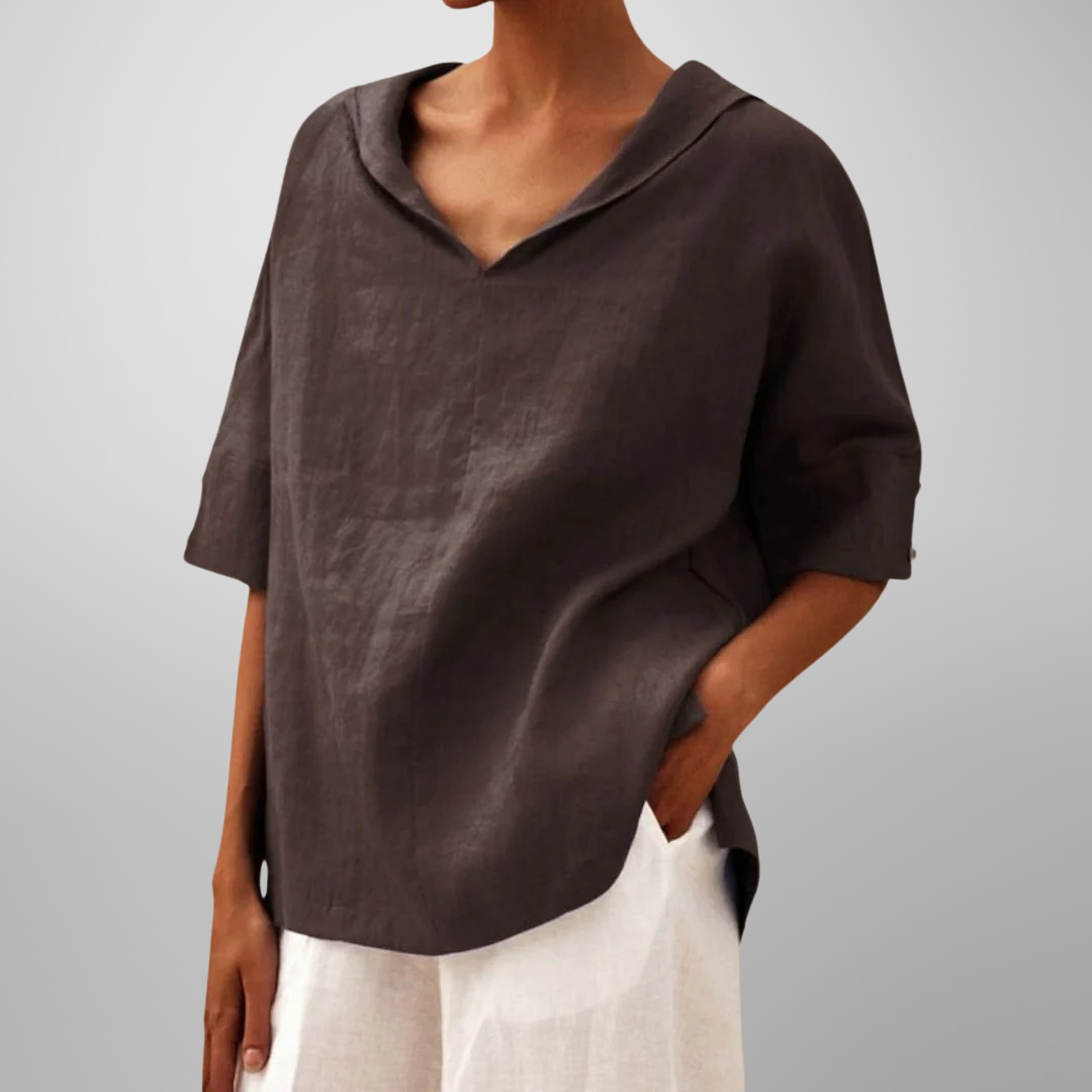 Mia™ – Cotton Loose Fitting Top