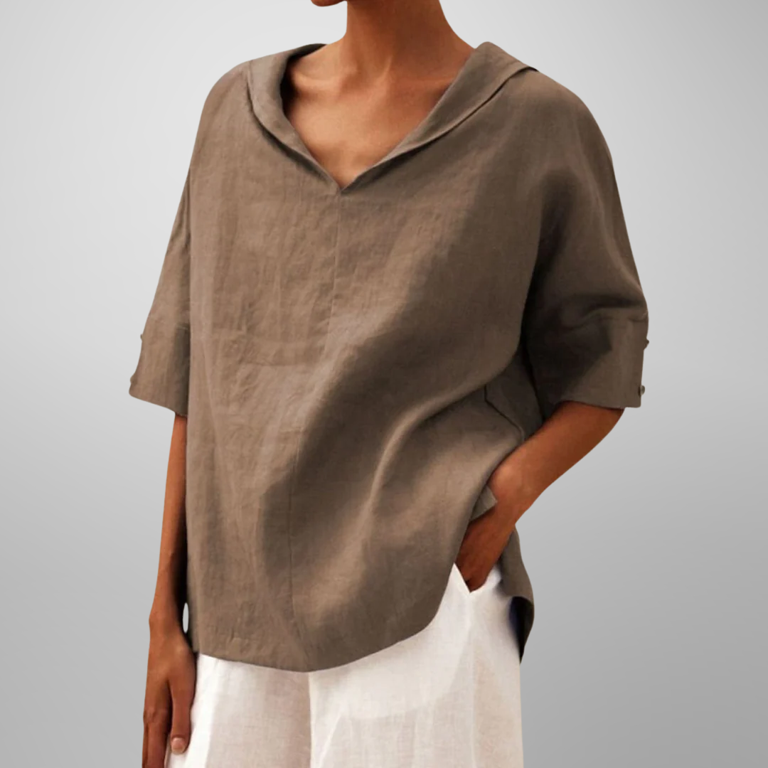 Mia™ – Cotton Loose Fitting Top