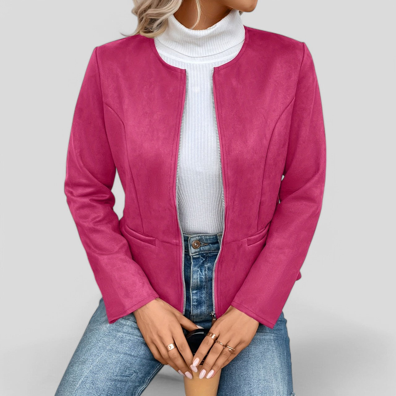 Wanda™ - Zipper Cardigan