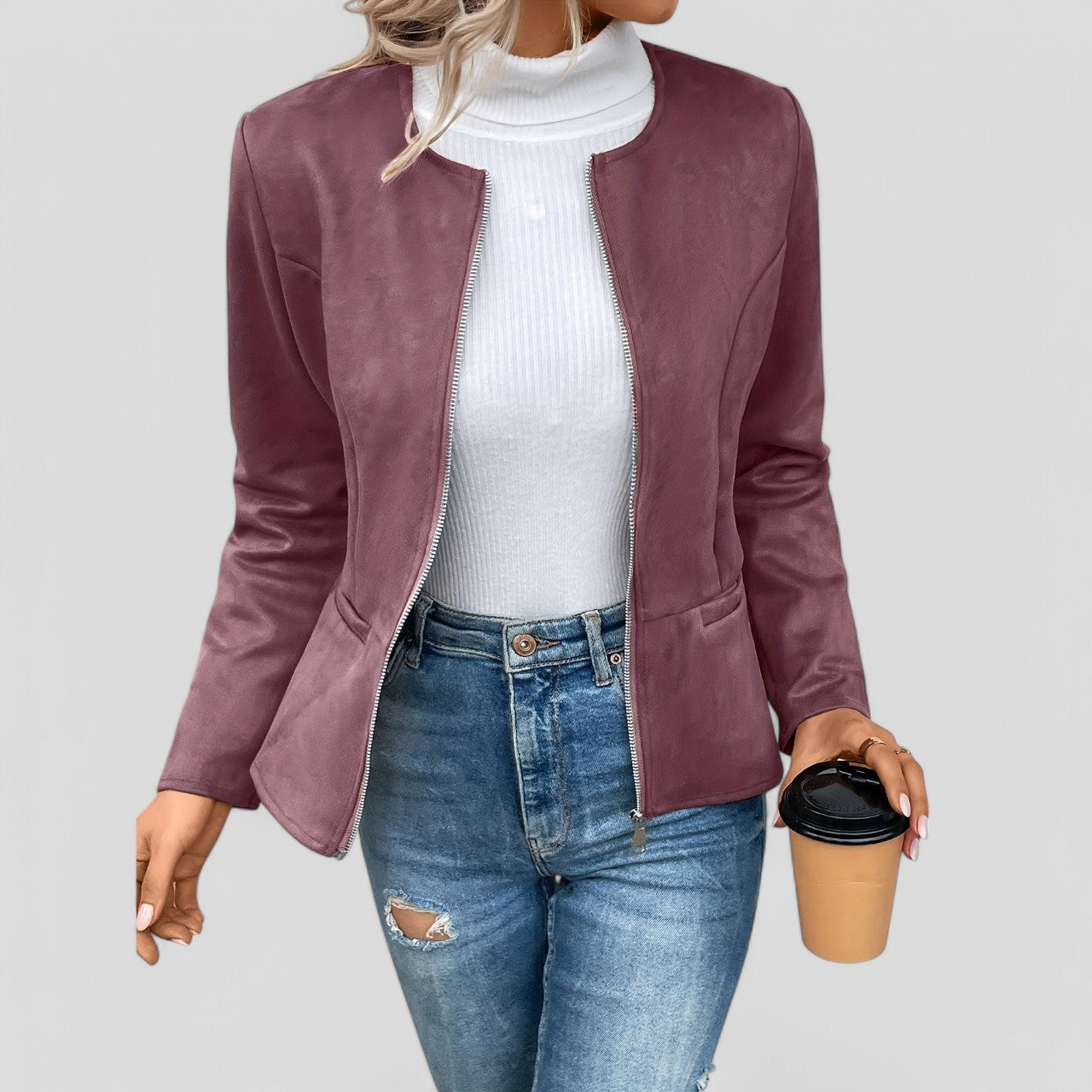 Wanda™ - Zipper Cardigan