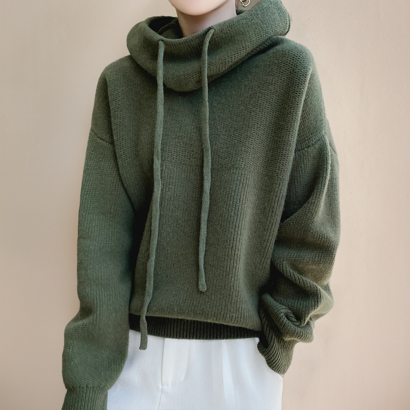 Isa™ - Merino wool turtleneck jumper