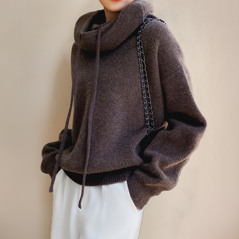 Isa™ - Merino wool turtleneck jumper