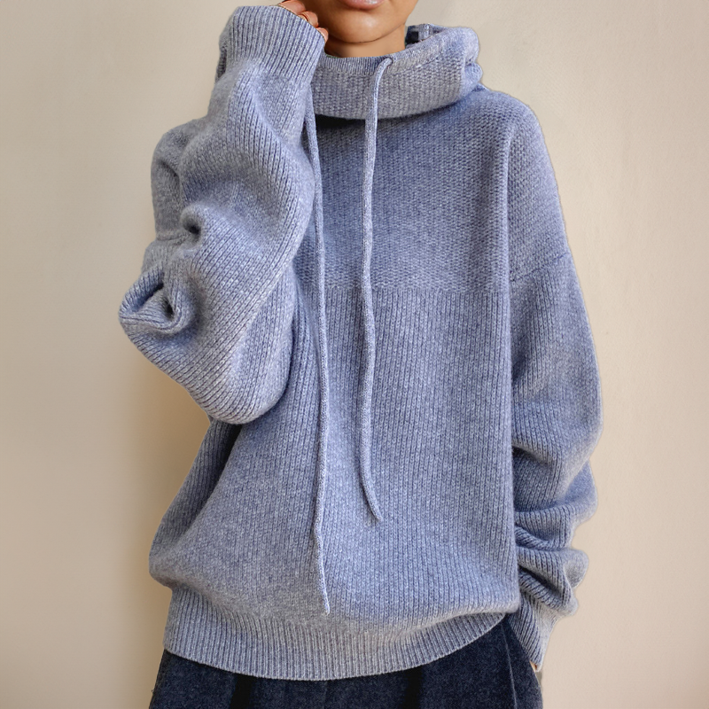 Isa™ - Merino wool turtleneck jumper