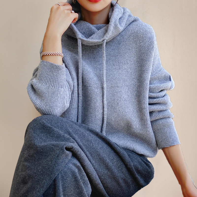 Isa™ - Merino wool turtleneck jumper