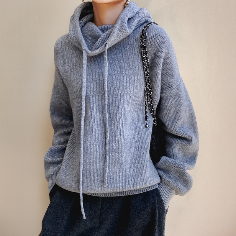 Isa™ - Merino wool turtleneck jumper