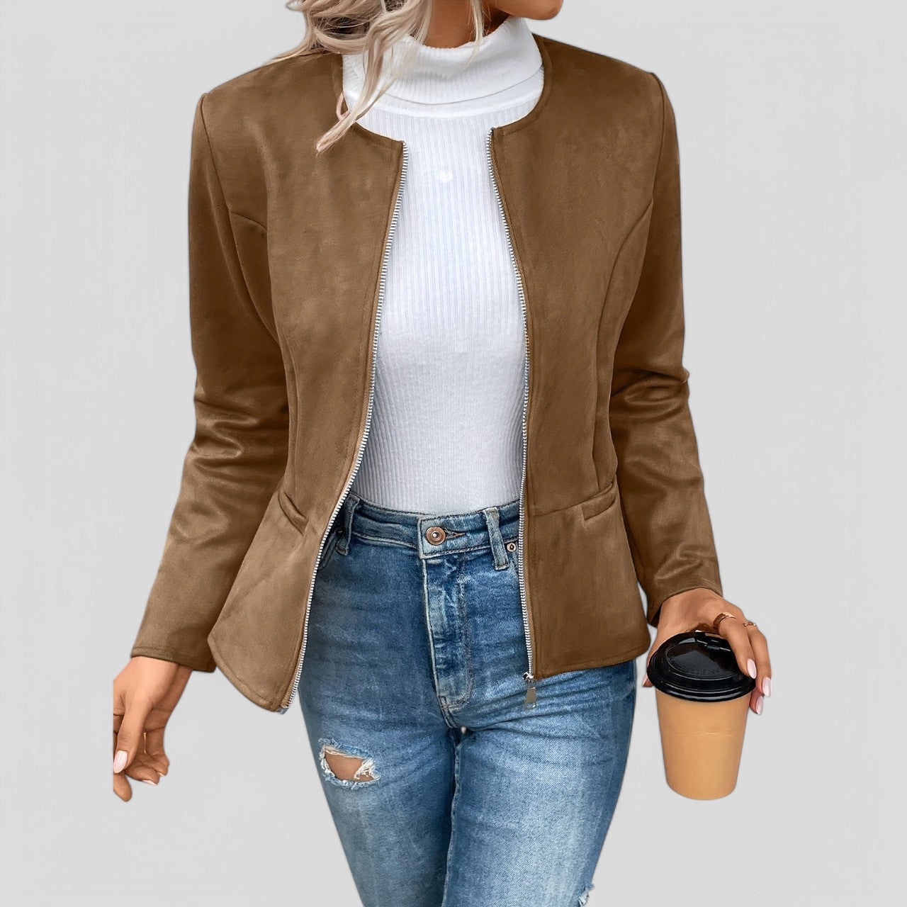 Wanda™ - Zipper Cardigan