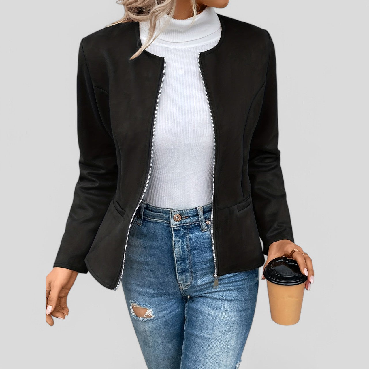 Wanda™ - Zipper Cardigan