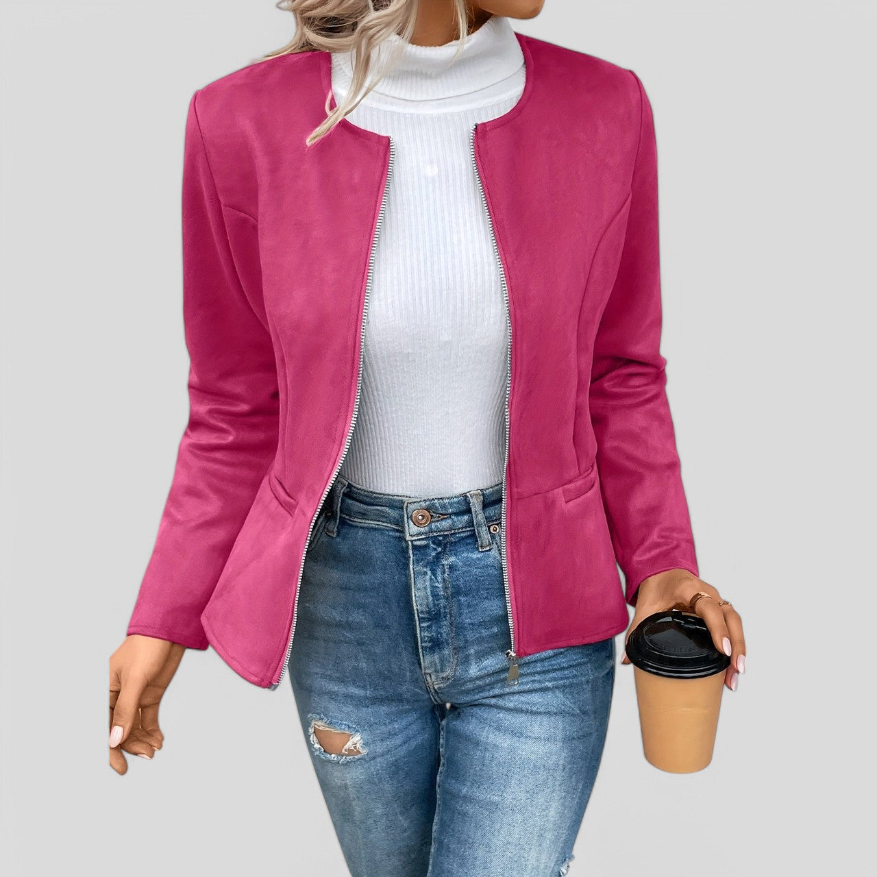 Wanda™ - Zipper Cardigan