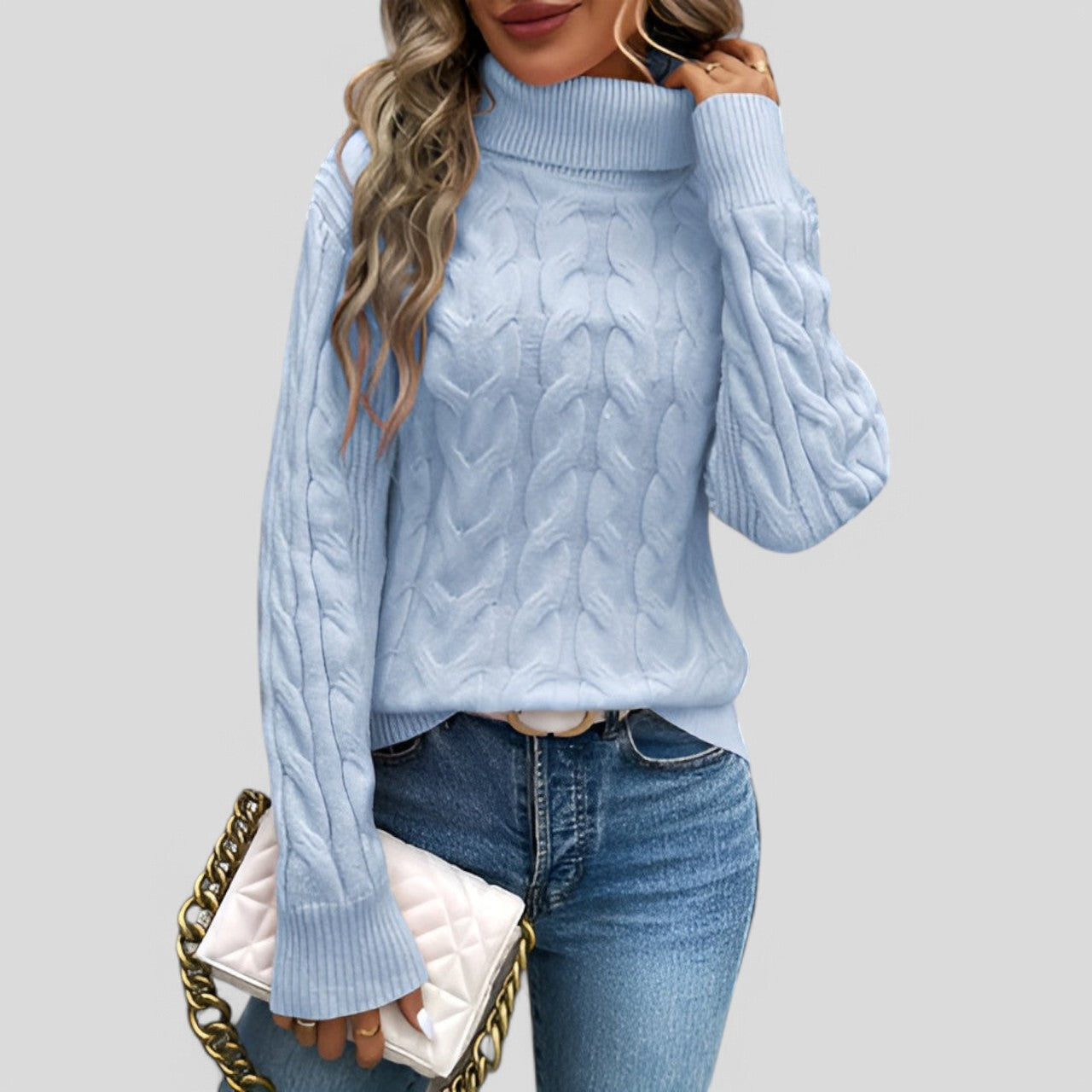 Lisa™ - Stylish Knitted Turtleneck
