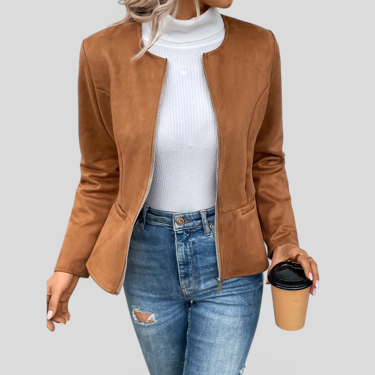 Wanda™ - Zipper Cardigan