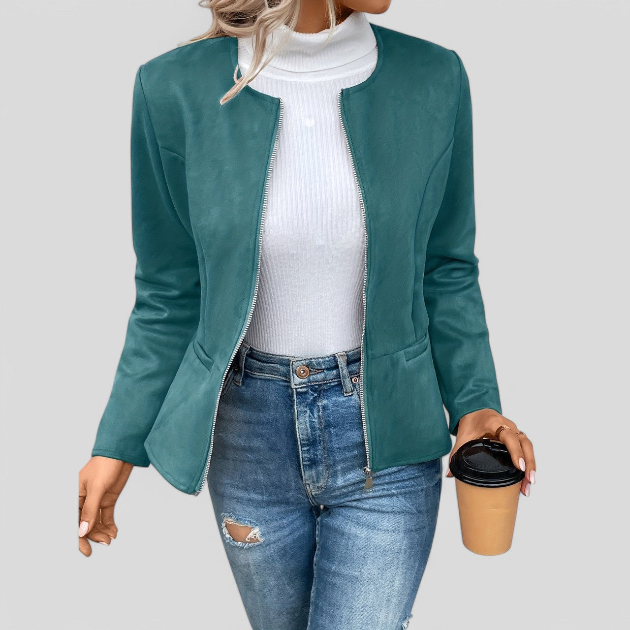 Wanda™ - Zipper Cardigan