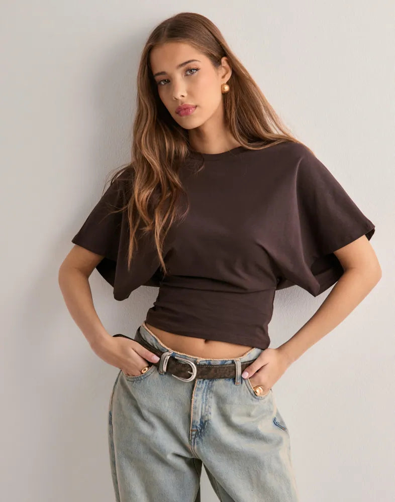 Floreva™ | Wide-sleeve top